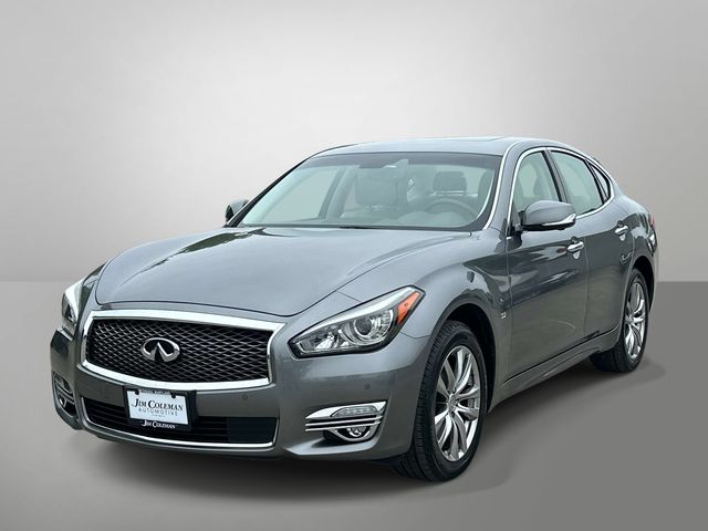 Gray (Graphite Shadow) 2015 INFINITI Q70 3.7 Sport AWD Sedan 7-Speed Automatic