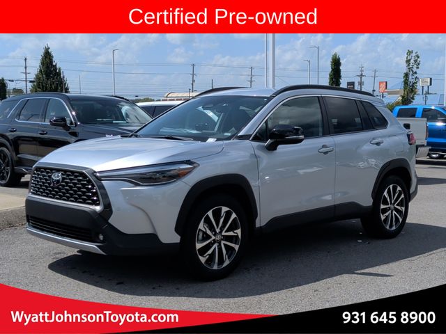 Silver 2025 Toyota Corolla Cross SUV / Crossover Front-Wheel Drive Continuously Variable Transmission