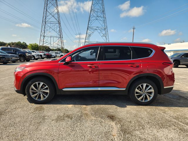 2019 Hyundai Santa Fe SEL Plus Red at DeMontrond Gulf Freeway