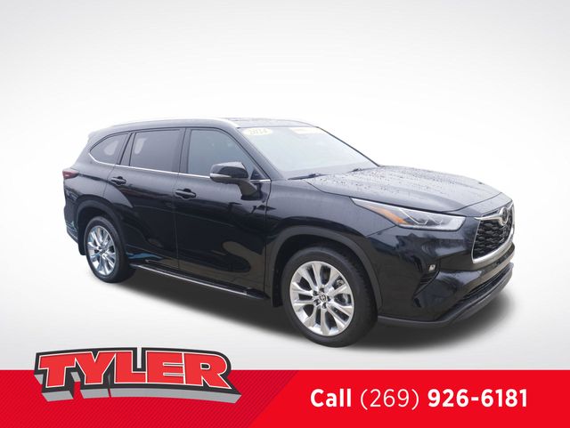 Midnight Black Metallic 2024 Toyota Highlander Limited AWD SUV / Crossover All-Wheel Drive 8-Speed Automatic