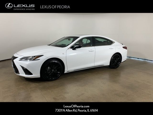 Ultra White 2025 Lexus ES 350 F Sport Handling FWD Sedan Front-Wheel Drive 8-Speed Automatic