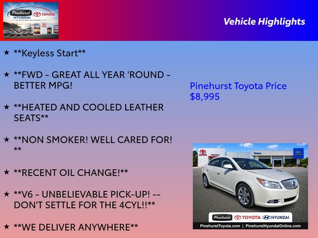 Used 2010 Buick LaCrosse Sedan