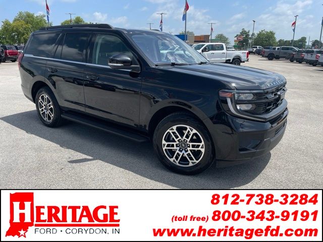 Agate Black Metallic 2025 Ford Expedition SUV / Crossover Four-Wheel Drive Automatic