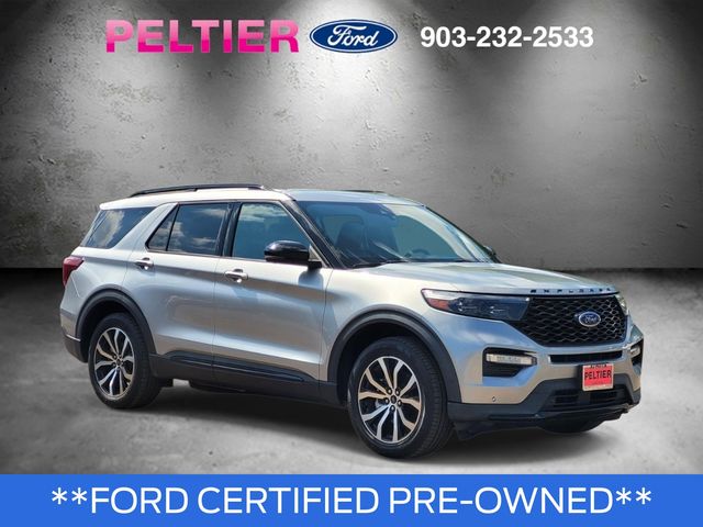 Silver Metallic 2020 Ford Explorer ST AWD SUV / Crossover All-Wheel Drive Automatic
