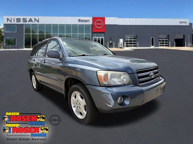 Blue 2007 Toyota Highlander SUV / Crossover All-Wheel Drive 5-Speed Automatic Overdrive