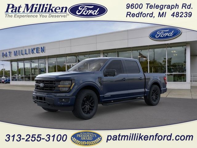 Antimatter Blue Metallic 2026 Ford F-150 Pickup Truck Four-Wheel Drive Automatic