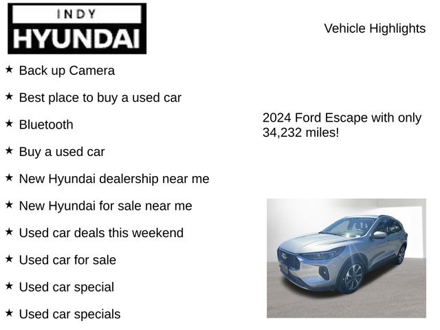 Used 2024 Ford Escape Platinum For Sale in Indianapolis, IN