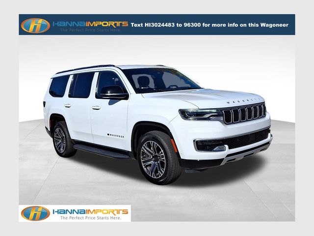 Bright White Clearcoat 2024 Jeep Wagoneer Series II RWD SUV / Crossover 4X2 8-Speed Automatic