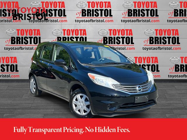 Super Black 2015 Nissan Versa Note S Hatchback Front-Wheel Drive 5-Speed Manual