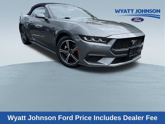 Gray Metallic 2024 Ford Mustang Convertible Rear-Wheel Drive Automatic