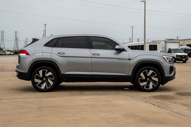 2024 Volkswagen Atlas Cross Sport 2.0T SE w/Technology Silver at Bayway Cadillac of The Woodlands
