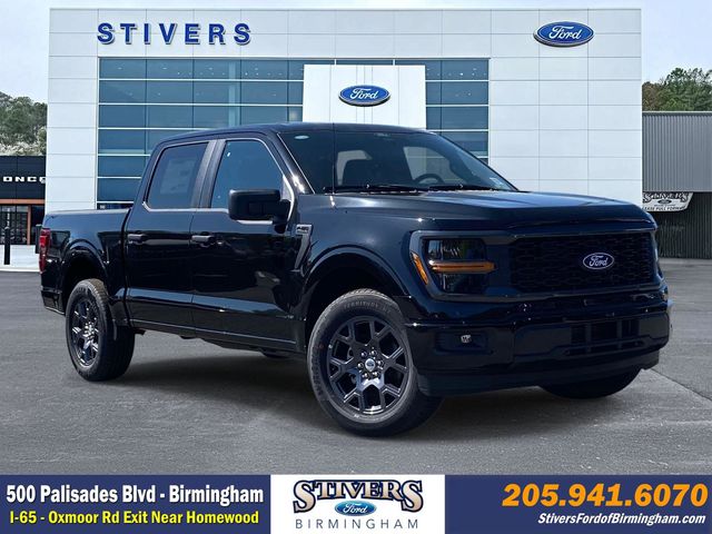 Agate Black Metallic 2026 Ford F-150 STX 4dr SuperCrew RWD Pickup Truck 4X2 Automatic