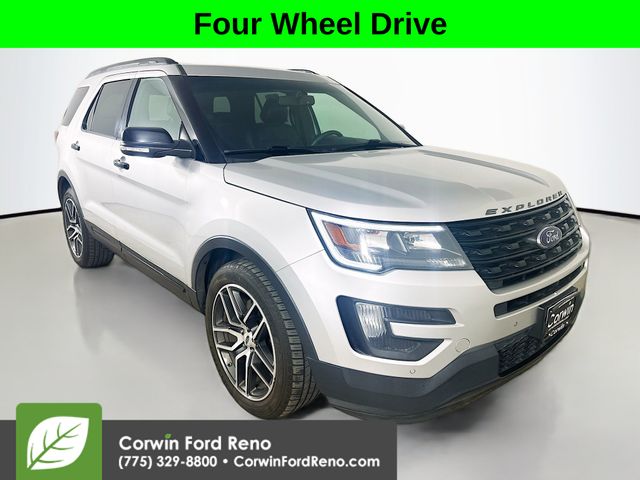 Ingot Silver 2016 Ford Explorer SUV / Crossover All-Wheel Drive 6-Speed Automatic