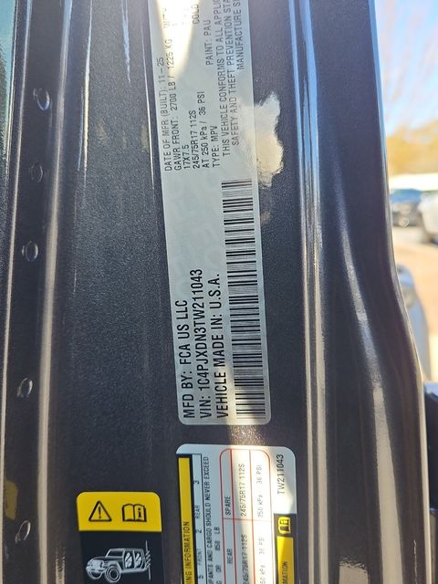 New 2026 Gray Jeep Sport S image 26