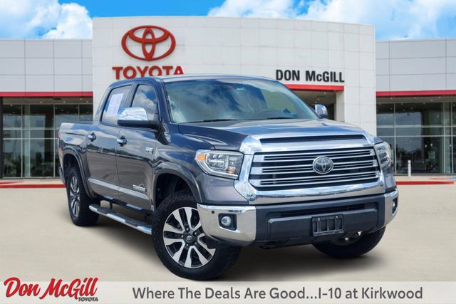 Magnetic Gray 2020 Toyota Tundra Limited CrewMax 4WD Pickup Truck Four-Wheel Drive 6-Speed Automatic