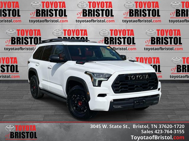 White (Wind Chill Pearl) 2025 Toyota Sequoia TRD Pro 4WD SUV / Crossover Four-Wheel Drive Automatic