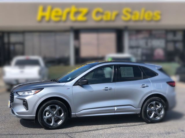 Iconic Silver Metallic 2024 Ford Escape ST-Line AWD SUV / Crossover All-Wheel Drive 8-Speed Automatic