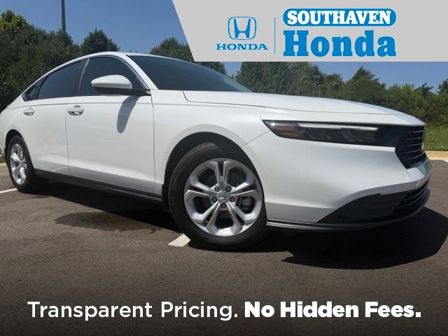 Platinum White Pearl 2026 Honda Accord Sedan Front-Wheel Drive Continuously Variable Transmission