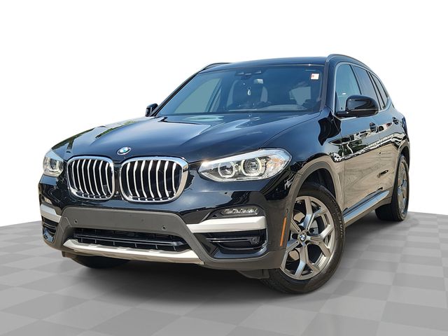 Jet Black 2021 BMW X3 sDrive30i RWD SUV / Crossover Rear-Wheel Drive 8-Speed Automatic