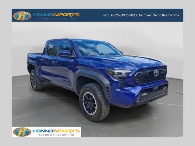 Blue Crush Metallic 2024 Toyota Tacoma Pickup Truck Four-Wheel Drive 8-Speed Automatic