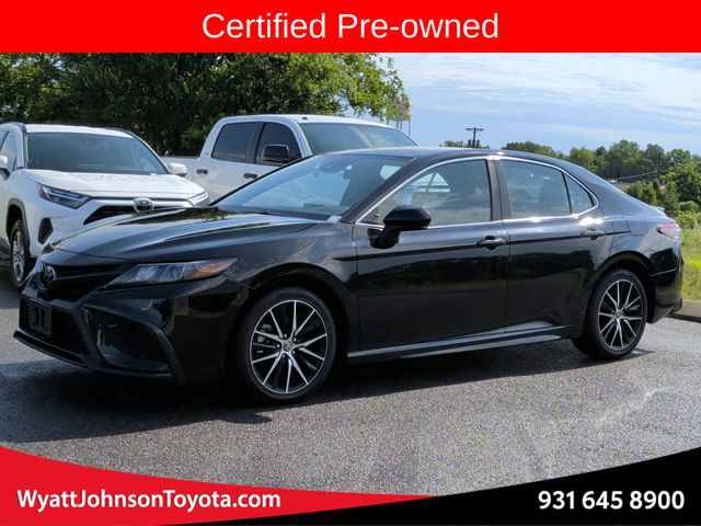 Midnight Black Metallic 2024 Toyota Camry Sedan Front-Wheel Drive 8-Speed Automatic