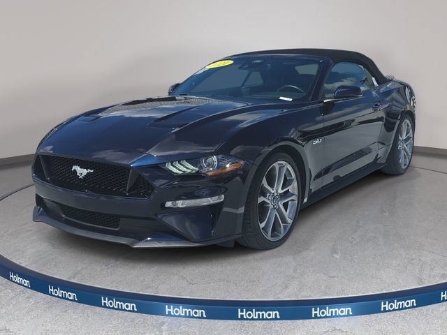 Antimatter Blue Metallic 2021 Ford Mustang Convertible Rear-Wheel Drive 6-Speed Manual