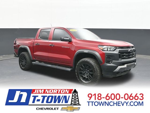 Radiant Red Tintcoat 2024 Chevrolet Colorado Pickup Truck Four-Wheel Drive 8-Speed Automatic