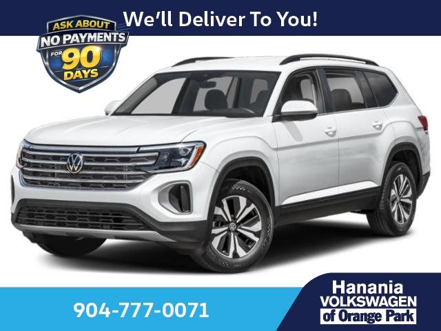 Silver Mist 2026 Volkswagen Atlas SUV / Crossover Front-Wheel Drive 8-Speed Automatic