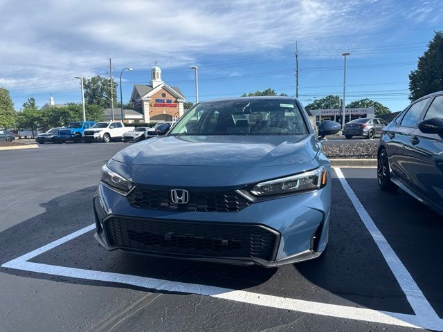 Blue Lagoon Pearl 2026 Honda Civic Sedan Front-Wheel Drive Continuously Variable Transmission