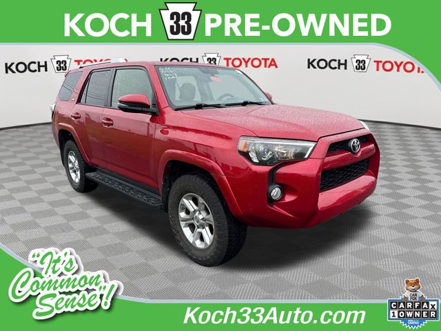 Barcelona Red Metallic 2017 Toyota 4Runner SR5 Premium 4WD SUV / Crossover Four-Wheel Drive 5-Speed Automatic Overdrive