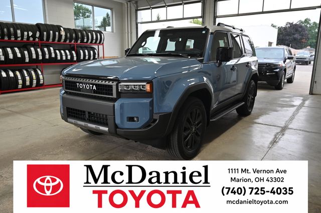 Heritage Blue/Gray Scape Roof 2026 Toyota Land Cruiser SUV / Crossover Four-Wheel Drive 8-Speed Automatic