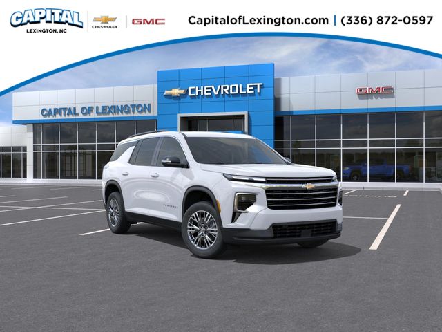 Summit White 2026 Chevrolet Traverse SUV / Crossover Four-Wheel Drive 8-Speed Automatic
