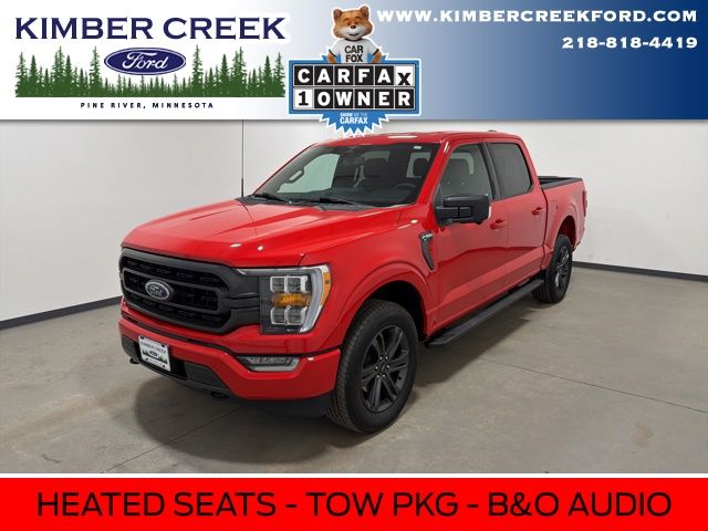 Race Red 2023 Ford F-150 Pickup Truck Four-Wheel Drive Automatic