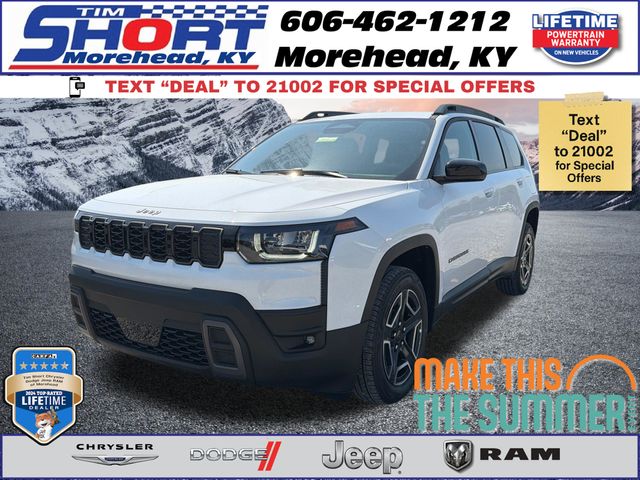 Bright White Clearcoat 2026 Jeep Cherokee SUV / Crossover Four-Wheel Drive Continuously Variable Transmission