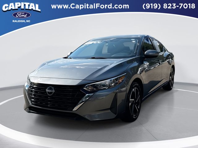 Gray (Gun Metallic) 2025 Nissan Sentra Sedan Front-Wheel Drive Continuously Variable Transmission