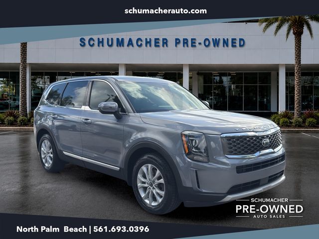 Everlasting Silver 2021 Kia Telluride SUV / Crossover Front-Wheel Drive 8-Speed Automatic