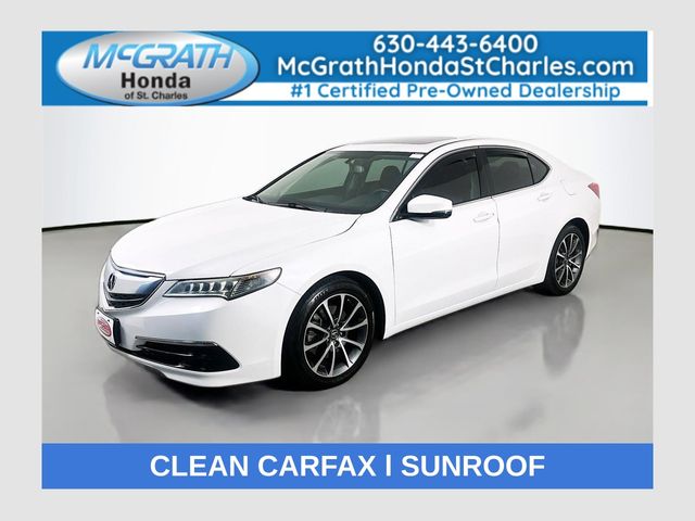 Bellanova White Pearl 2016 Acura TLX Sedan Front-Wheel Drive 9-Speed Automatic
