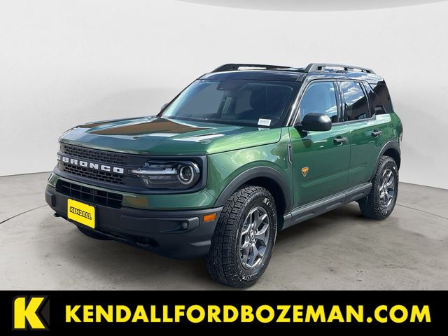 Eruption Green Metallic 2023 Ford Bronco Sport Badlands AWD SUV / Crossover All-Wheel Drive 8-Speed Automatic