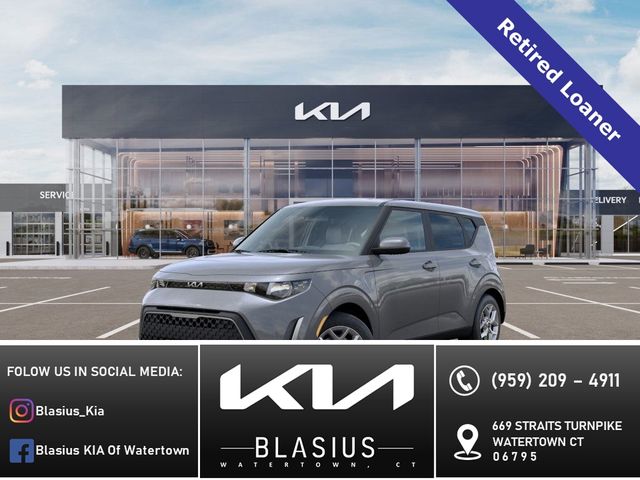 Steel Gray 2025 Kia Soul S FWD SUV / Crossover Front-Wheel Drive Continuously Variable Transmission