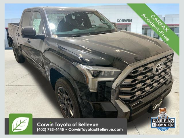 Midnight Black Metallic 2025 Toyota Tundra Pickup Truck Four-Wheel Drive Automatic
