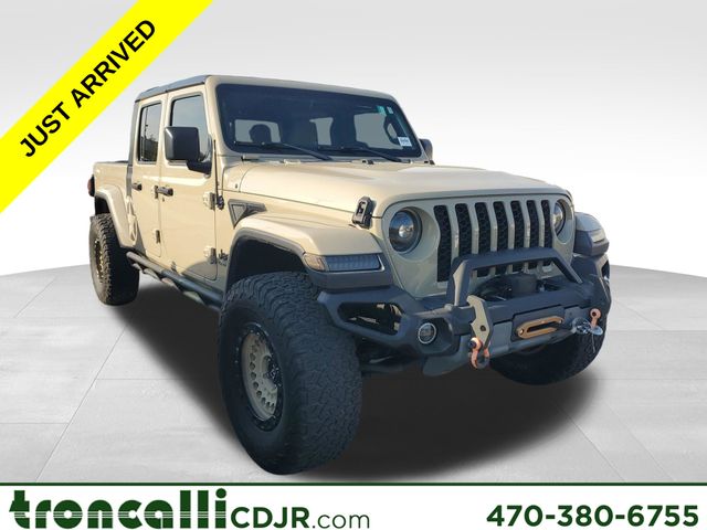 Brown (Gobi Clearcoat) 2020 Jeep Gladiator Sport Crew Cab 4WD Pickup Truck Four-Wheel Drive 8-Speed Automatic