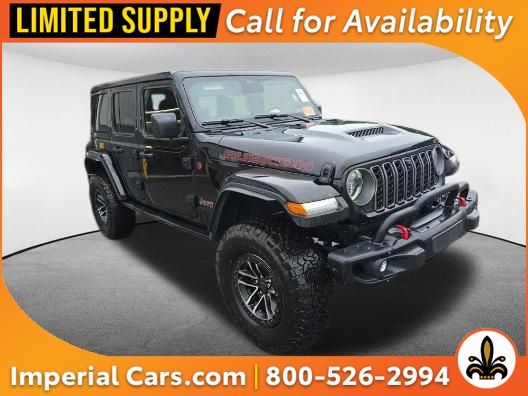 Black Clearcoat 2026 Jeep Wrangler SUV / Crossover Four-Wheel Drive 8-Speed Automatic