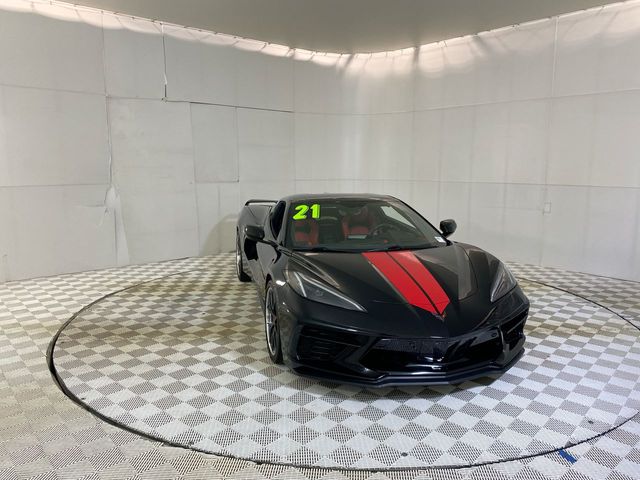 Black 2021 Chevrolet Corvette Stingray 3LT Convertible RWD Convertible Rear-Wheel Drive 8-Speed Dual Clutch