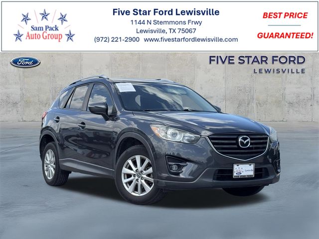 Meteor Gray Mica 2016 Mazda CX-5 Touring SUV / Crossover Front-Wheel Drive 6-Speed Automatic