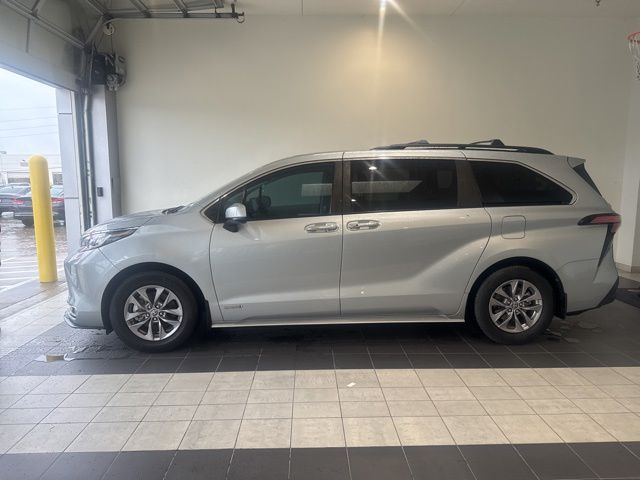 2021 Toyota Sienna XLE Silver at Monument Chevrolet
