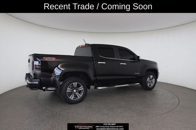 Black 2015 Chevrolet Colorado Pickup Truck Four-Wheel Drive 6-Speed Automatic