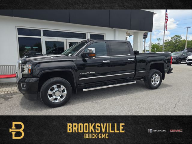 Onyx Black 2017 GMC Sierra 2500HD Pickup Truck Four-Wheel Drive 6-Speed Automatic