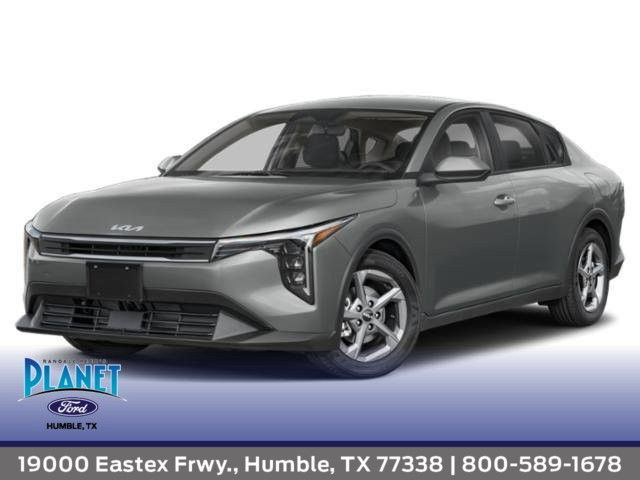 Snow White Pearl 2025 Kia K4 LXS FWD Sedan Front-Wheel Drive Continuously Variable Transmission