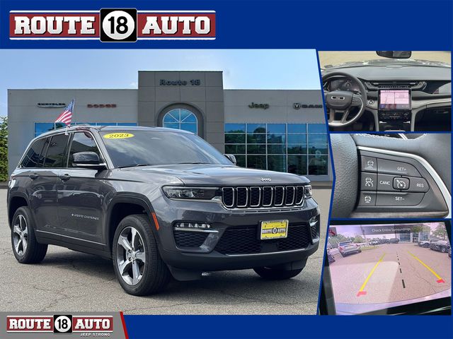 Baltic Gray Metallic Clearcoat 2023 Jeep Grand Cherokee 4xe 4WD SUV / Crossover Four-Wheel Drive 8-Speed Automatic
