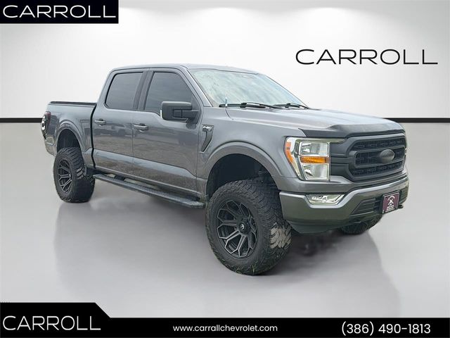 Gray Metallic 2021 Ford F-150 Pickup Truck Four-Wheel Drive Automatic